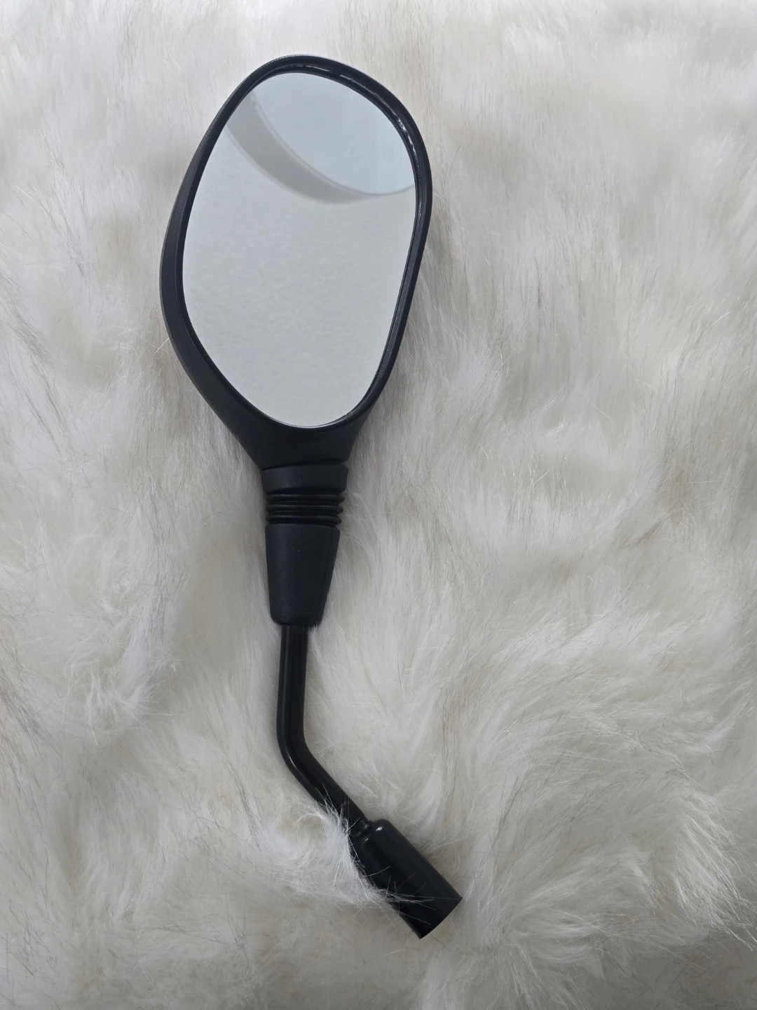 Left Motorcycle Mirror - Black