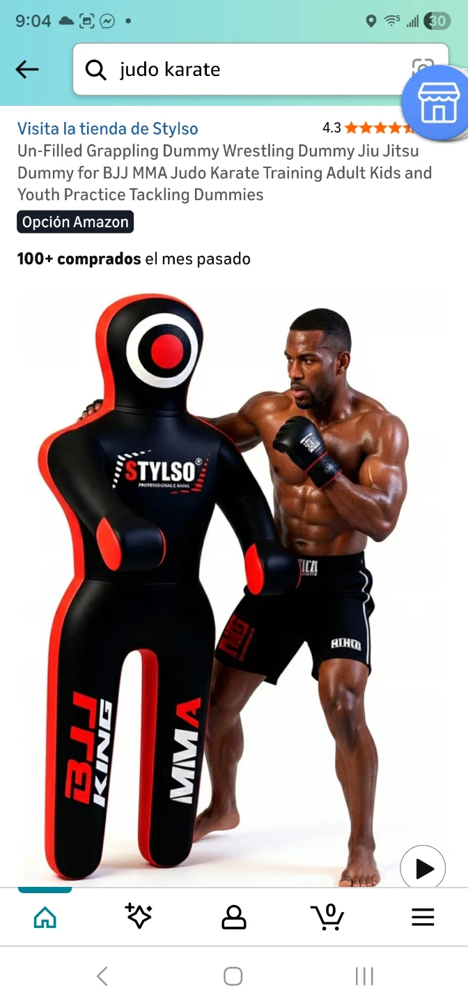 Stylso Grappling Dummy for BJJ MMA Judo Karate Training