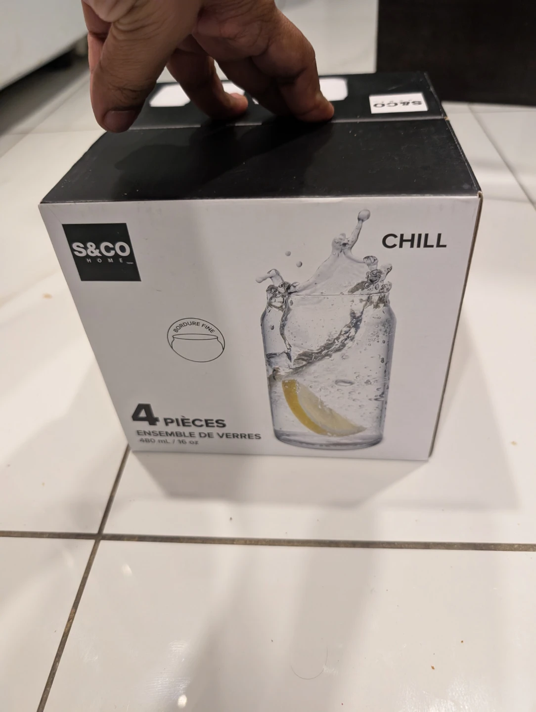S&CO Home Chill Tumbler Set - 4 Pieces - New - photo 3
