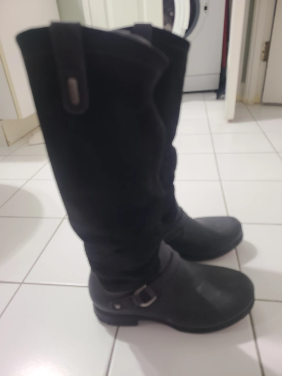 Crocs  Black Tall Boots - photo 3
