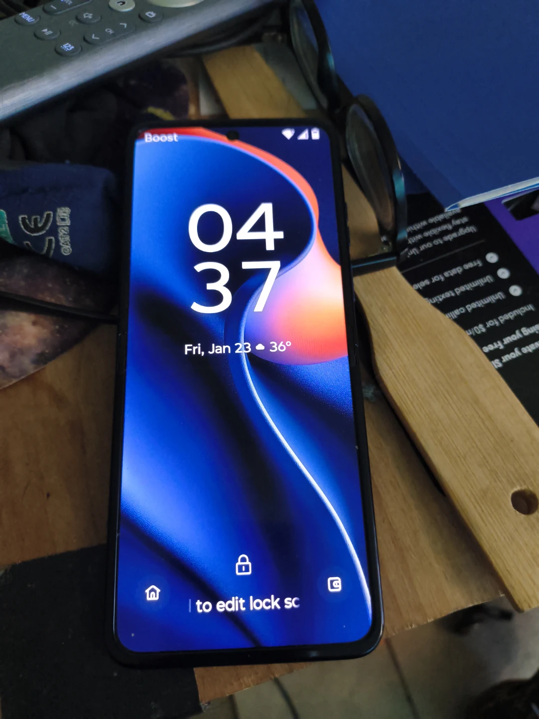 Motorola Razr Foldable Phone - Blue - photo 2