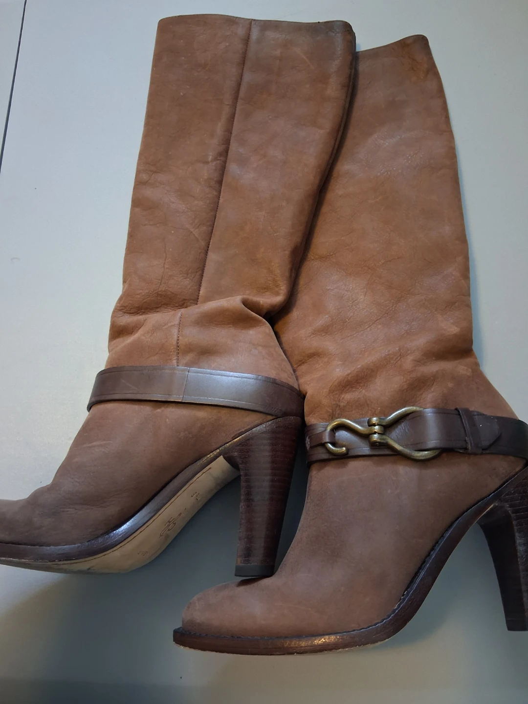 Cole Haan Brown Leather Boots - Size 7.5