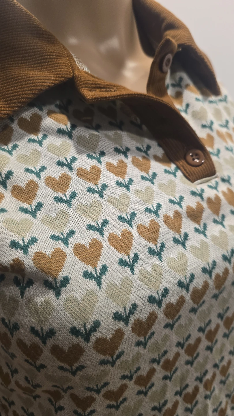 Flower hearts Sleeveless knit Mini Dress #valentines - photo 3