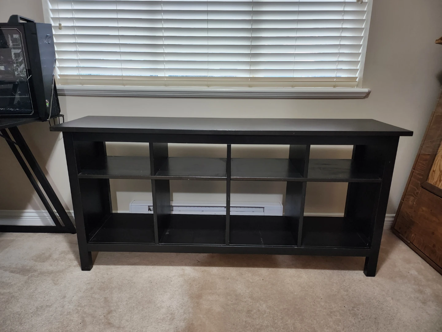 Black Shelf w/ bins - photo 3