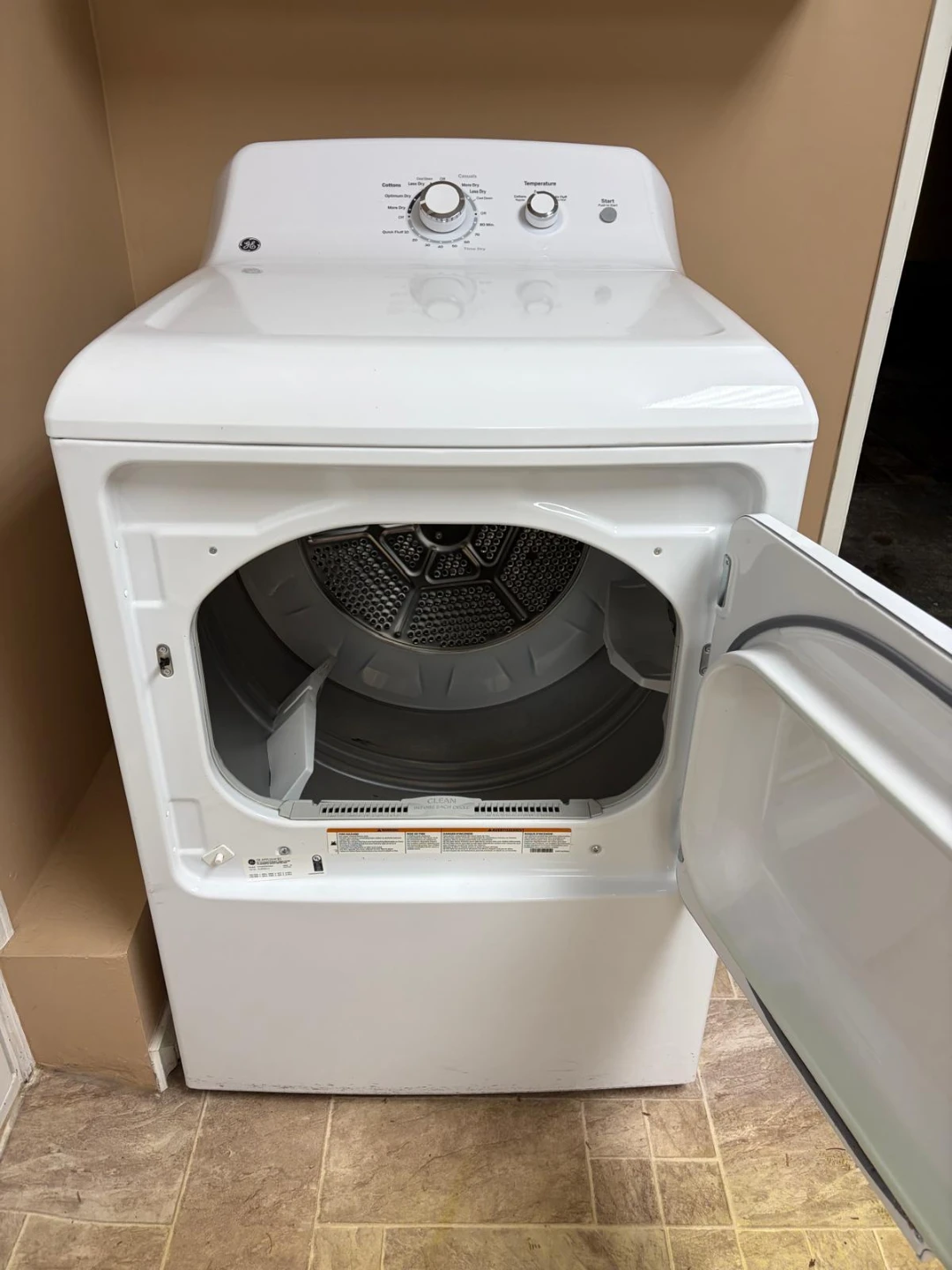 Maytag Front Load Washing Machine & GE Electric Dryer - photo 2