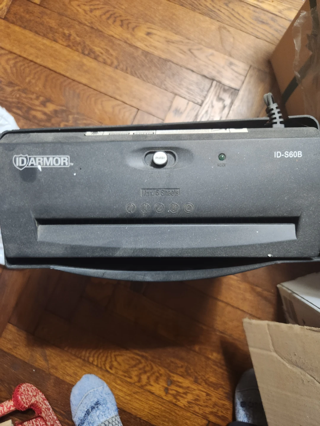 Armor ID-S60B Light Duty Paper Shredder