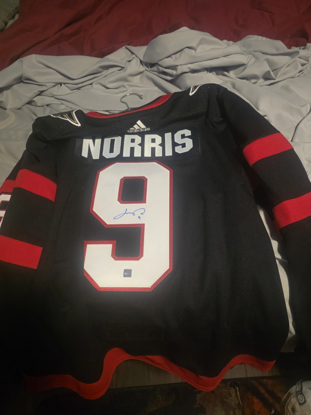 Adidas Ottawa Senators Josh Norris Jersey - photo 2