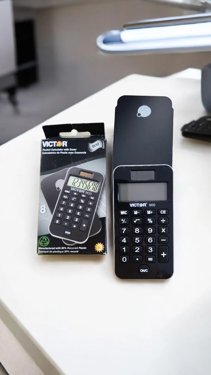 Victor 900 Pocket Calculator with Cover - photo 2