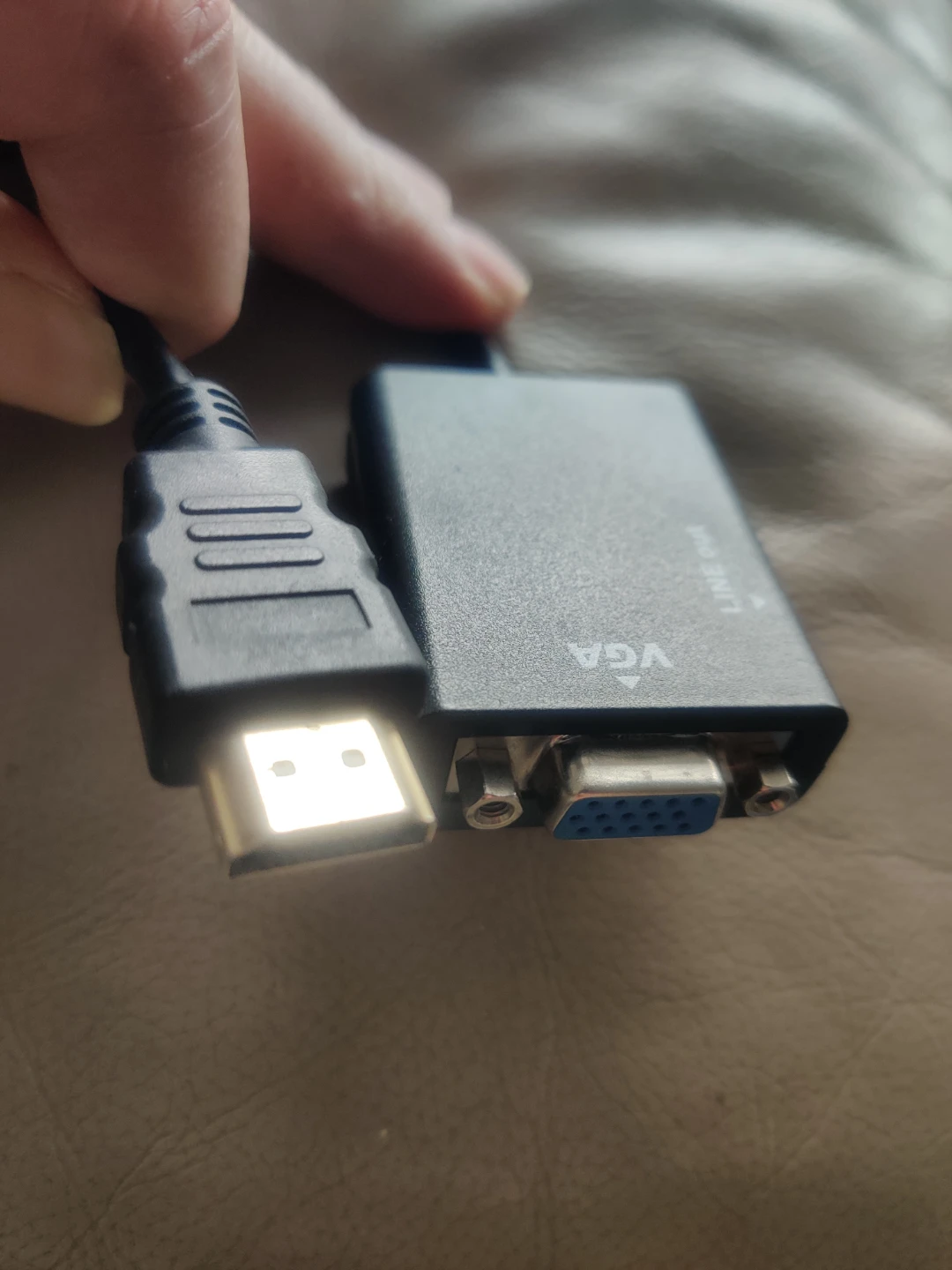 HDMI to VGA + 3.5mm Audio Adapter, M/F, 1080p - photo 2