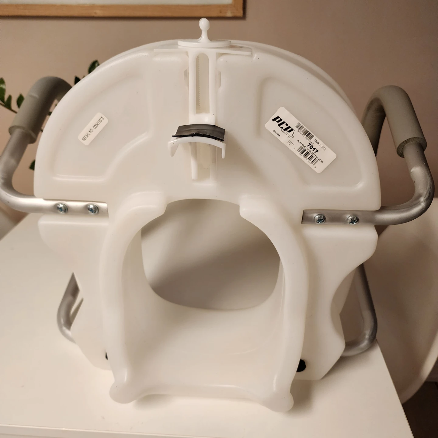 PCP 7017 Elevated Toilet Seat with Arms - photo 5
