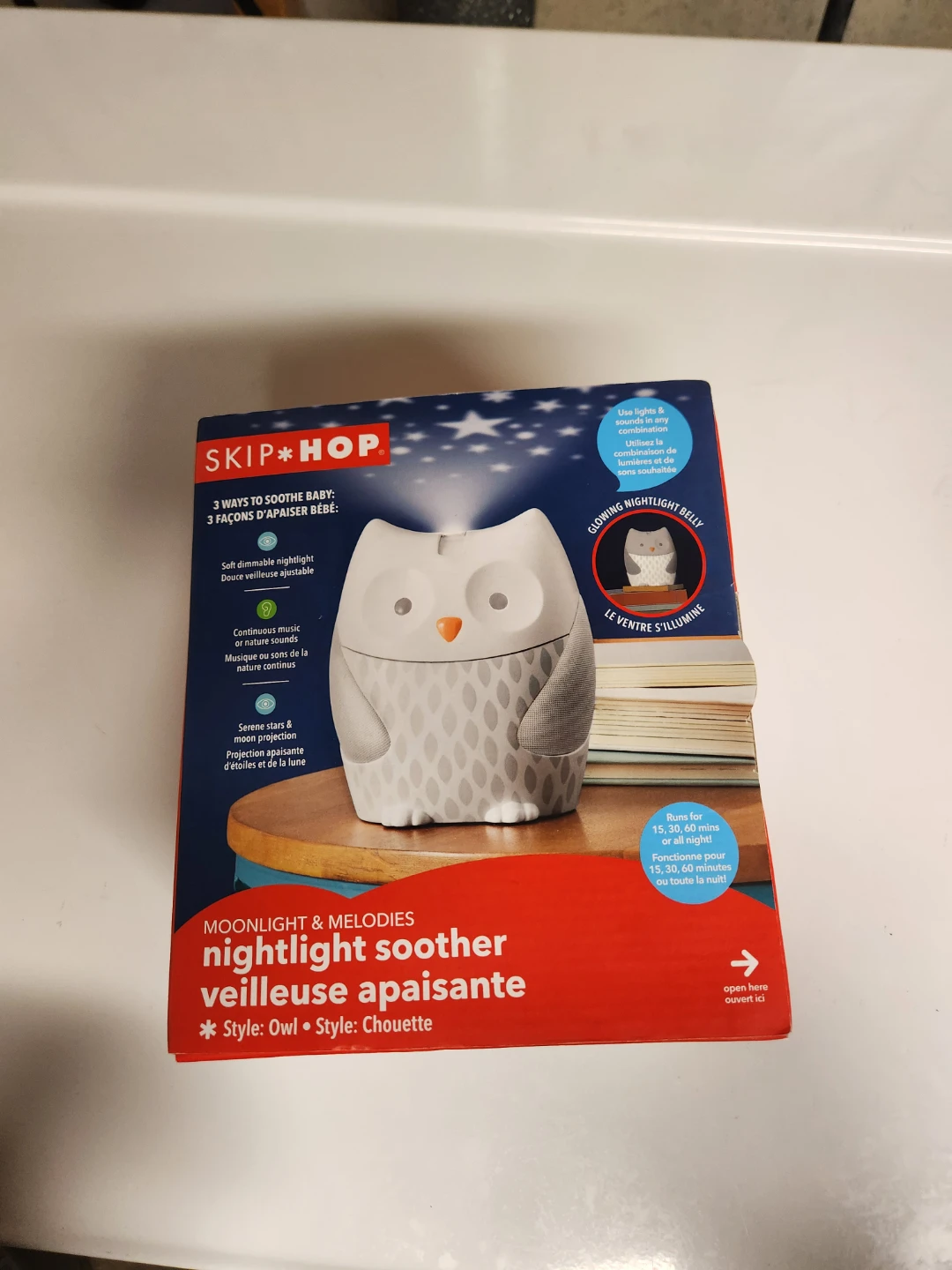 Skip Hop Moonlight & Melodies Nightlight Soother - Owl