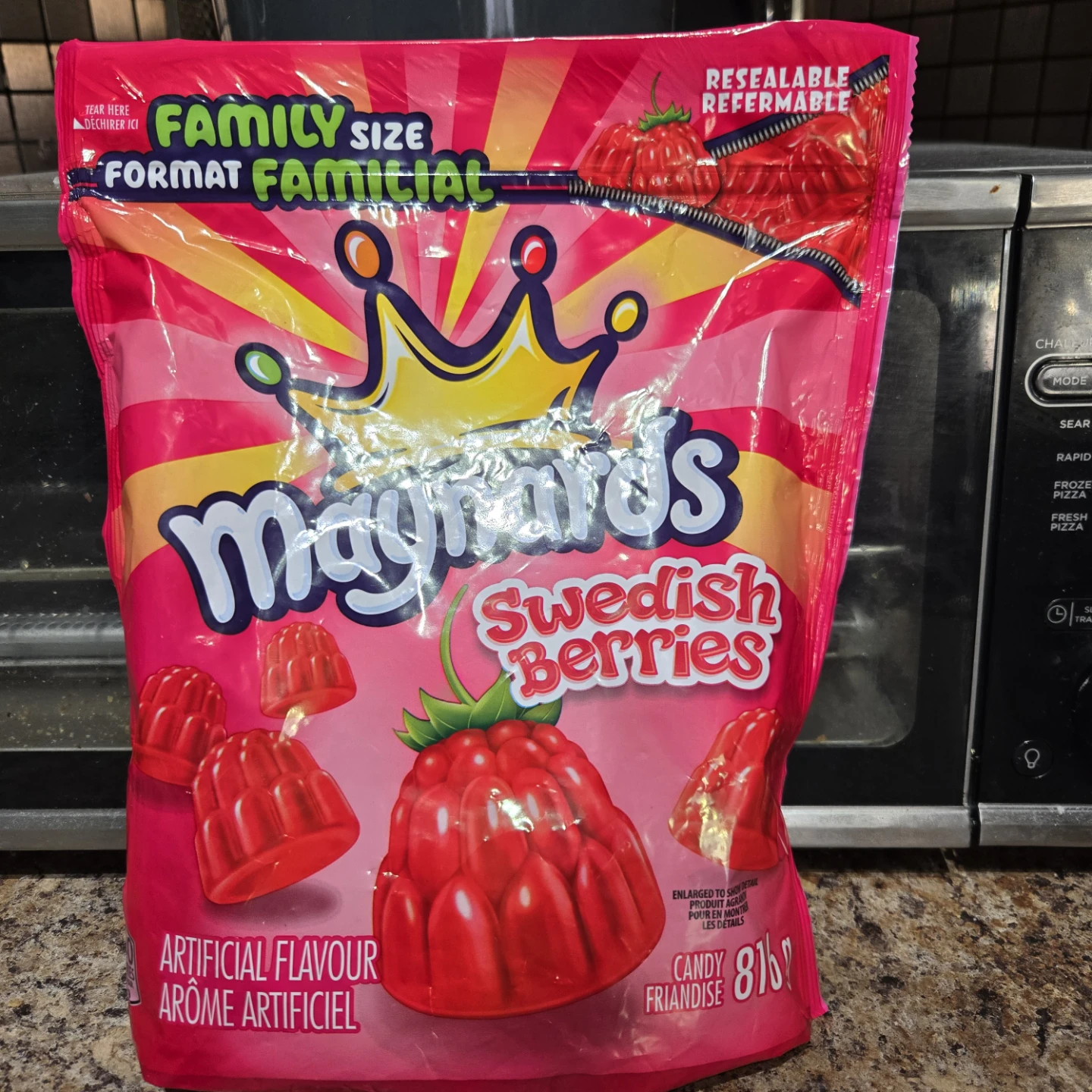 Maynards Swedish Berries Family Size