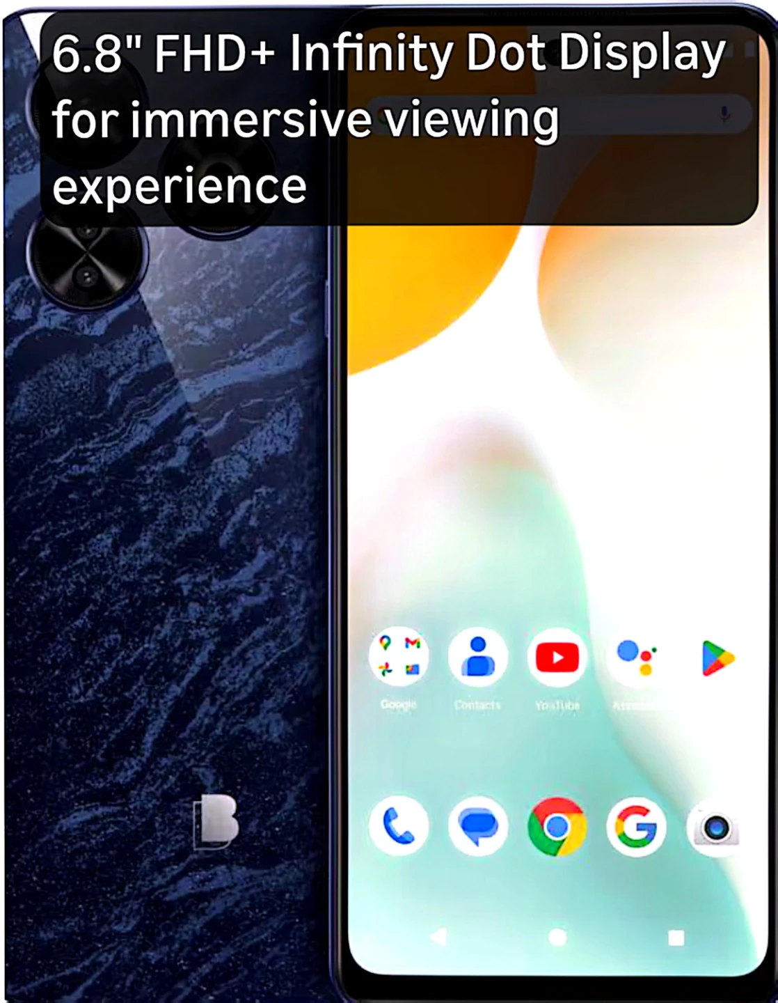 BLU G84 Unlocked Smartphone - 6.8" FHD+ Display, 256GB, Blue - photo 2