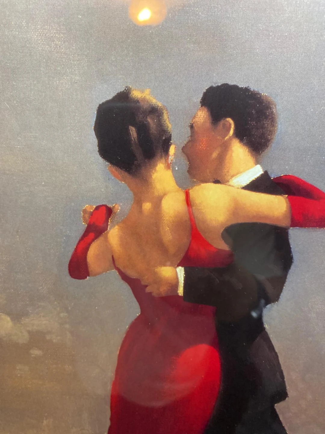 Framed Jack Vettriano Painting - photo 2