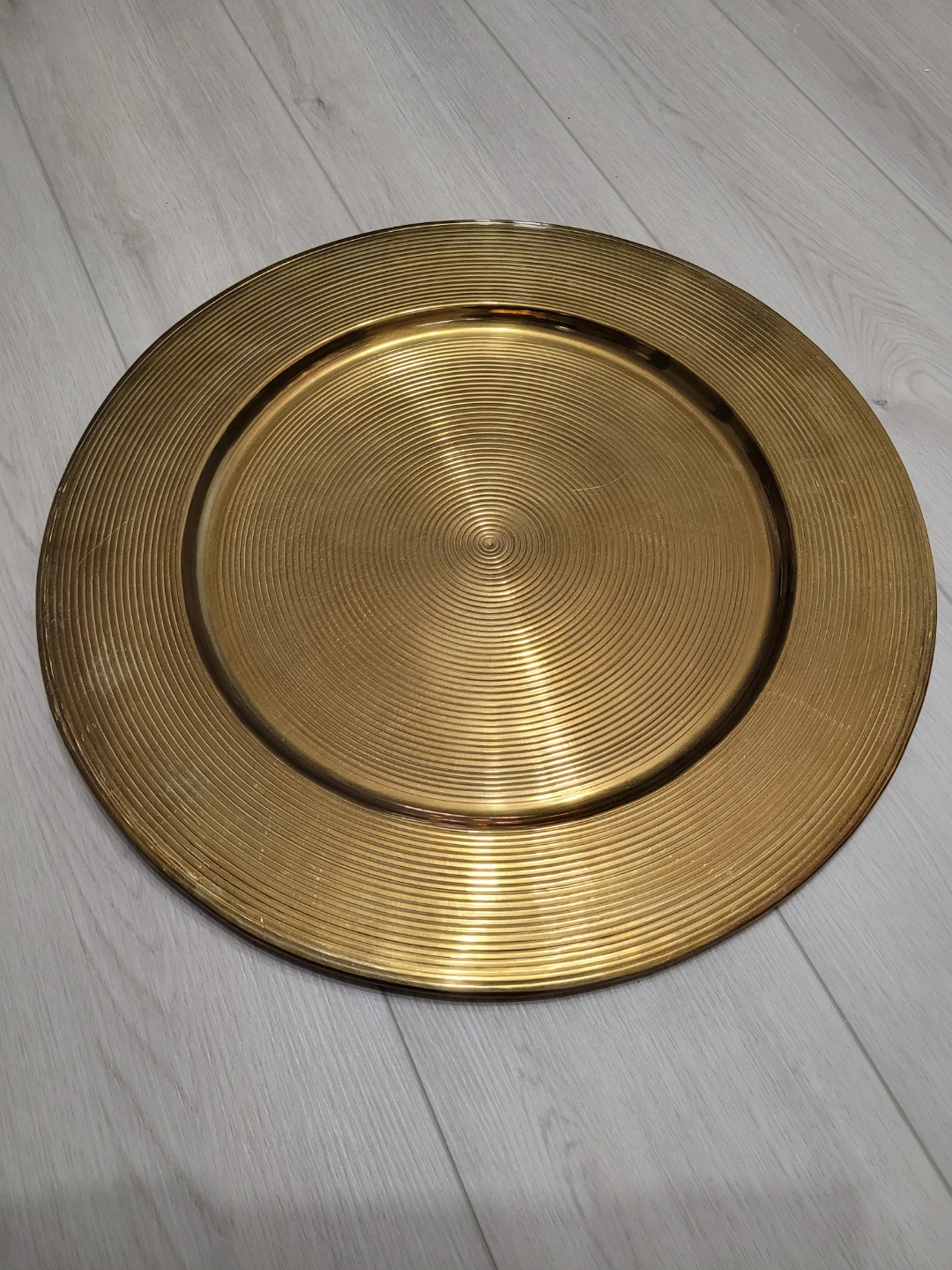 Gold Charger Plate