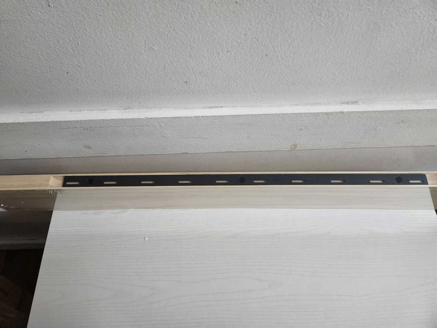 Natural Unfinished Wood Floating Shelf 48"x6.7" - photo 3