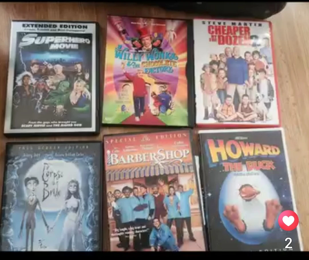 Action,  comedy, horror & children CDs - photo 4