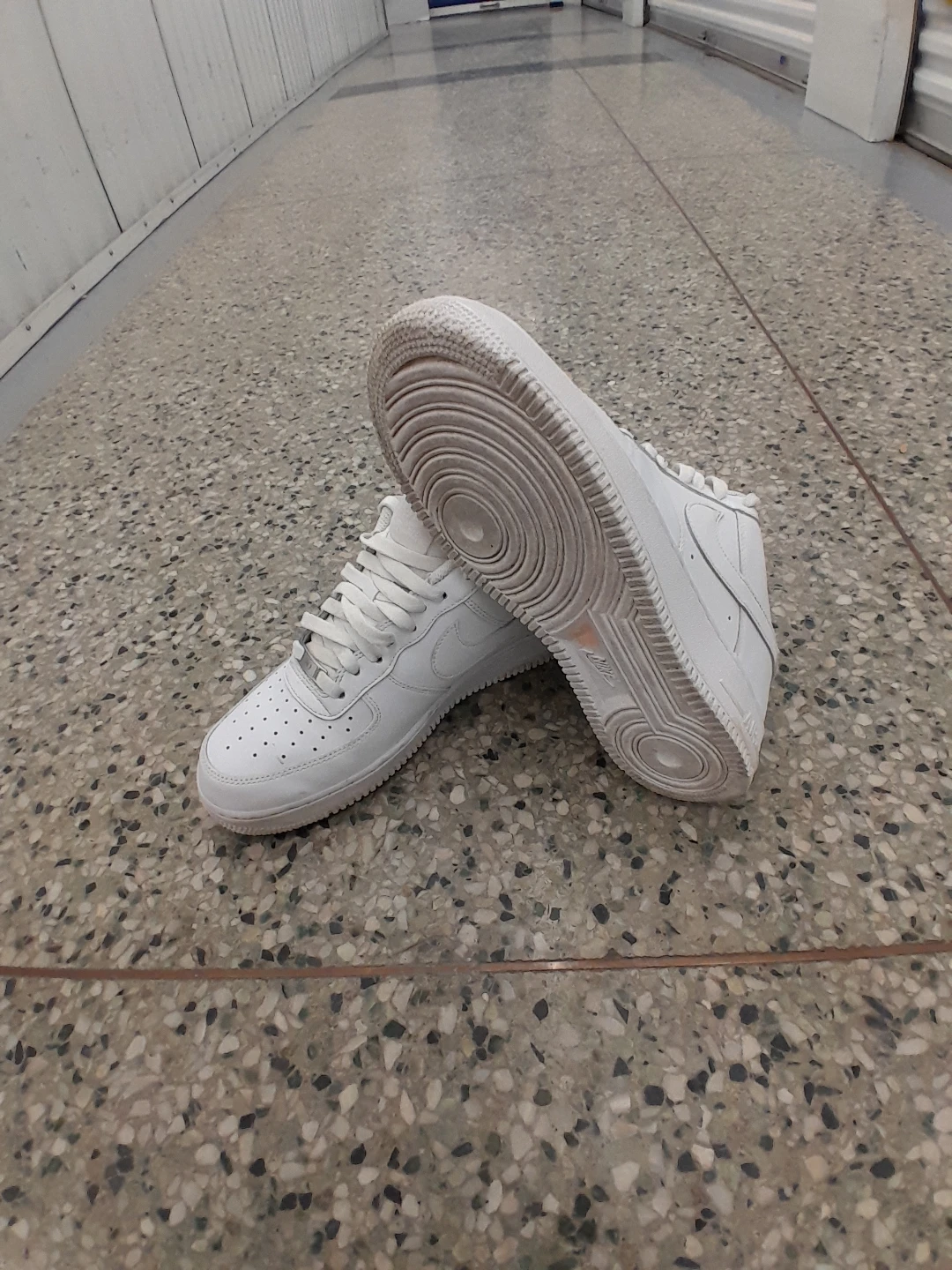 Nike Air Force 1 - White Sneakers Elite Men's size 9 - photo 5
