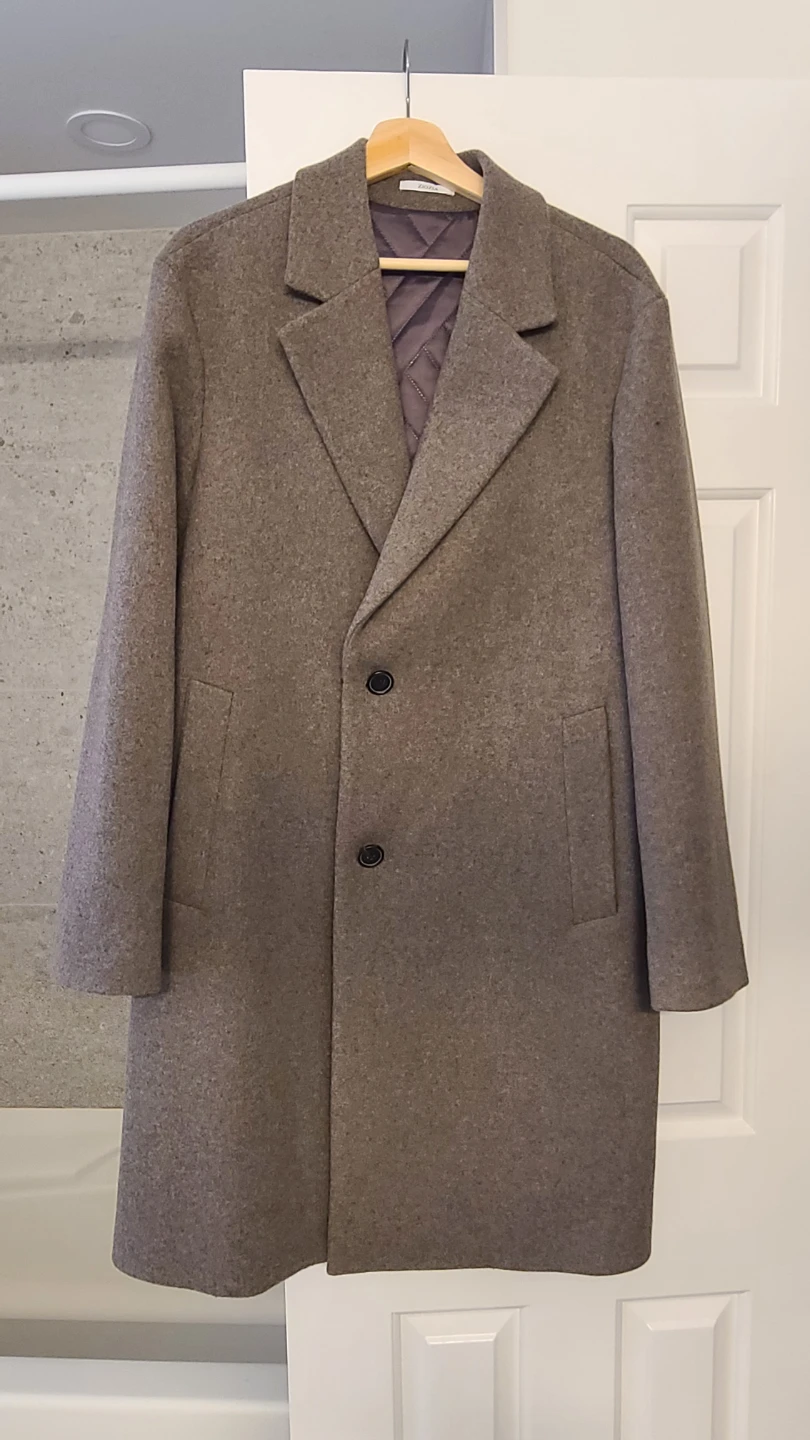 ZIOZIA Wool Blend Overcoat