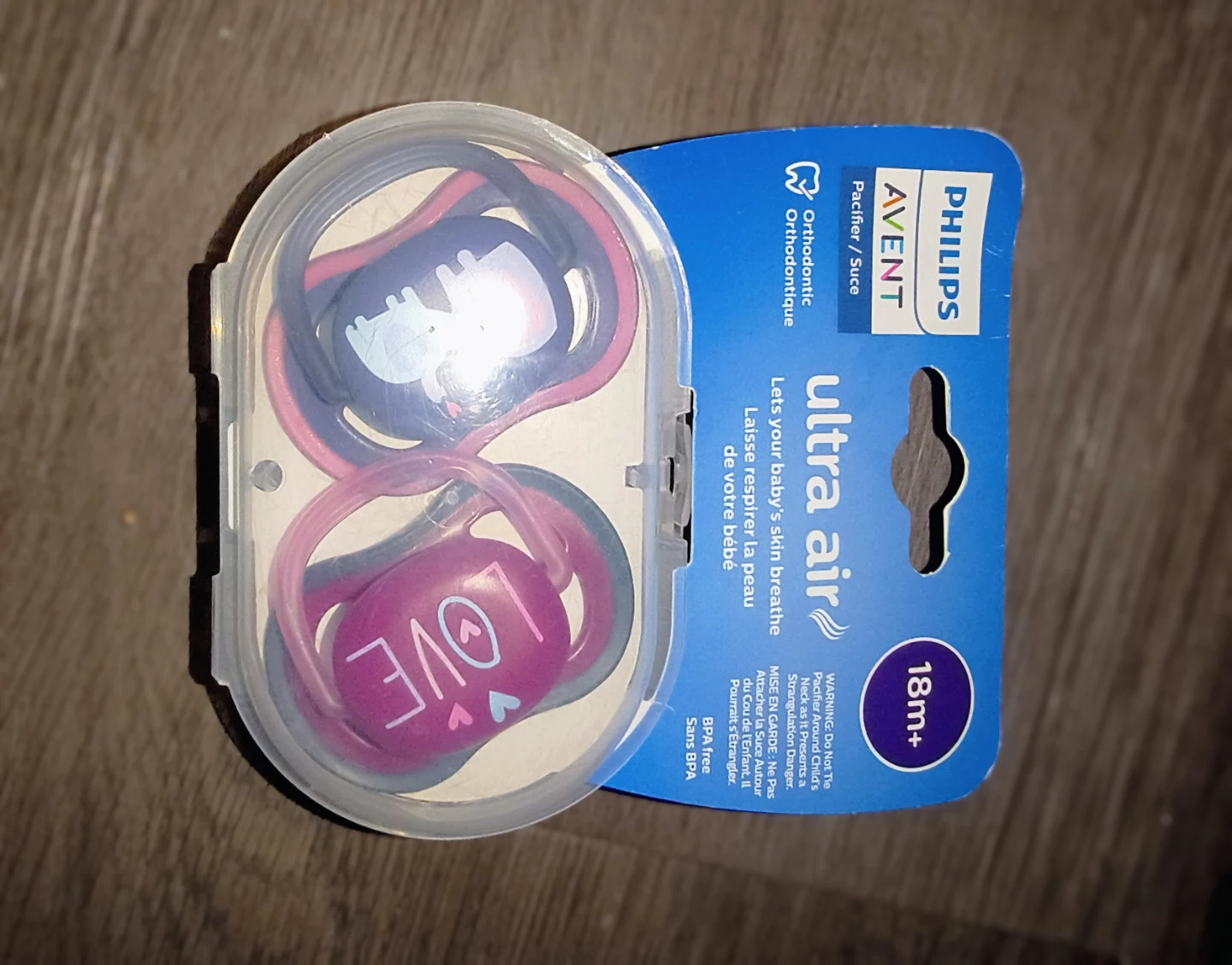 Philips Avent Ultra Air Pacifiers (18m+)
