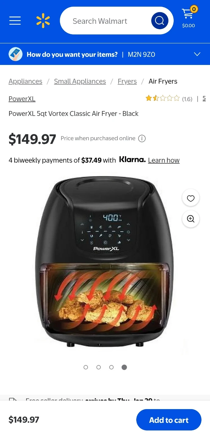PowerXL Vortex Classic 5-Quart Air Fryer - photo 4