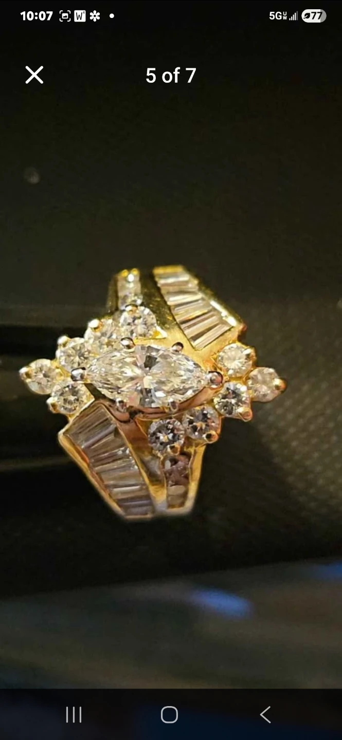 Diamond 14k gold