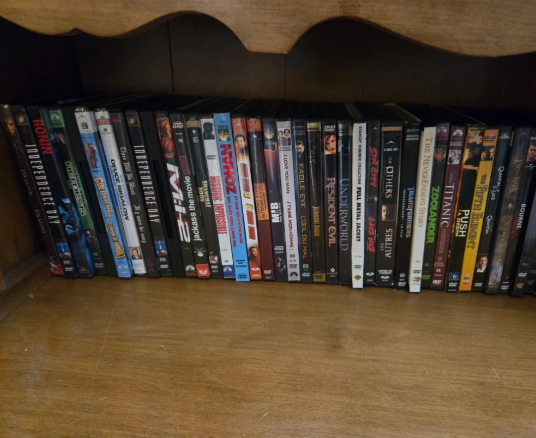 Assorted DVD .50 cent each or obo for all