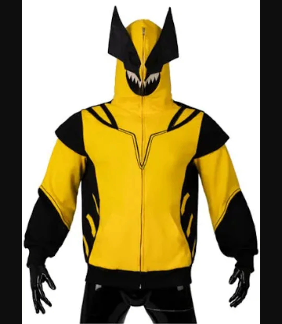 Wolverine Hoodie - Yellow & Black