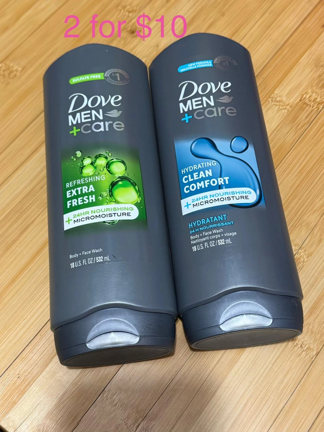 2-pcs Dove men+care body wash - photo 2