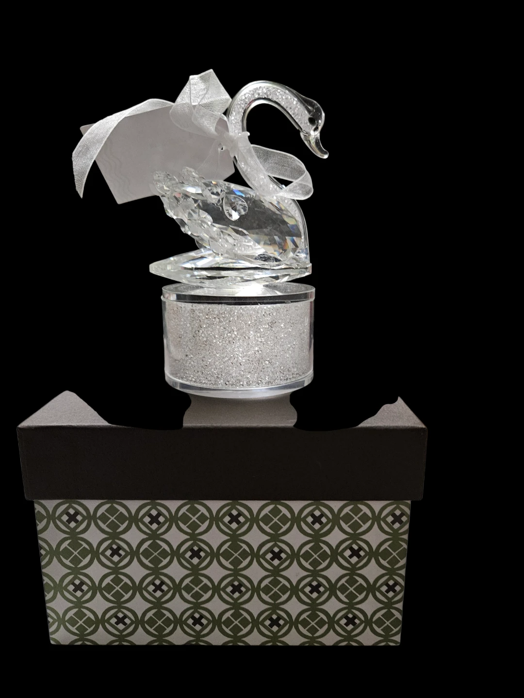 Swarovski Crystal Swan Figurine - New in Box - photo 5