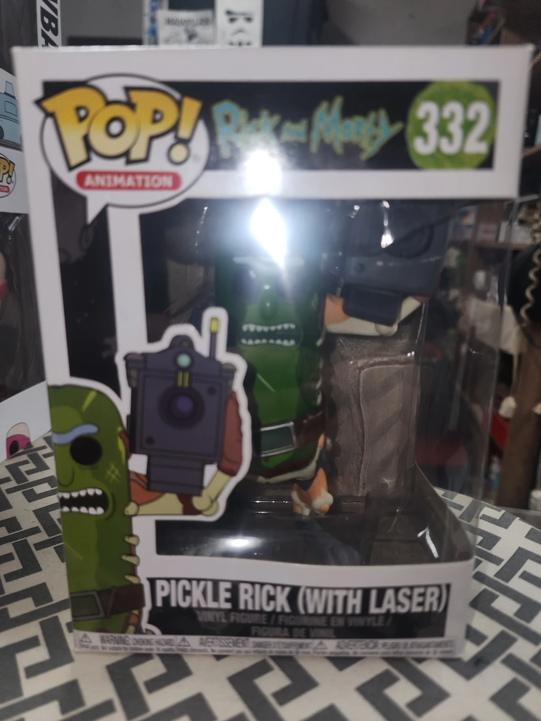 Funko Pop! Rick and Morty Pickle Rick (With Laser) #332