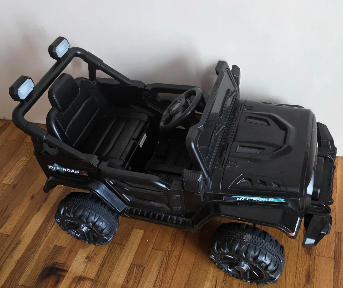 Kids Black Ride On Off Road Truck