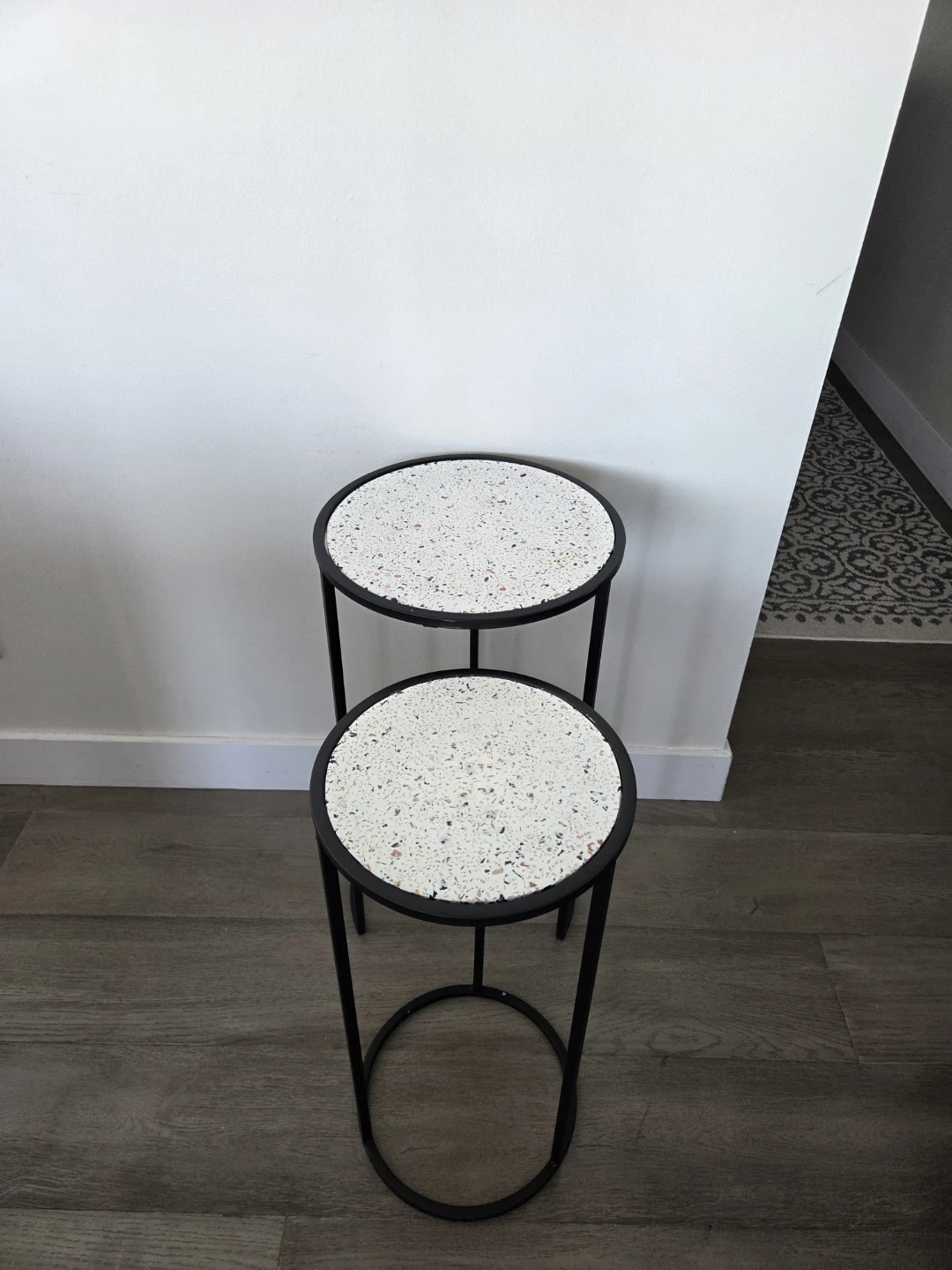 Nesting Side Tables with Terrazzo Tops - photo 3