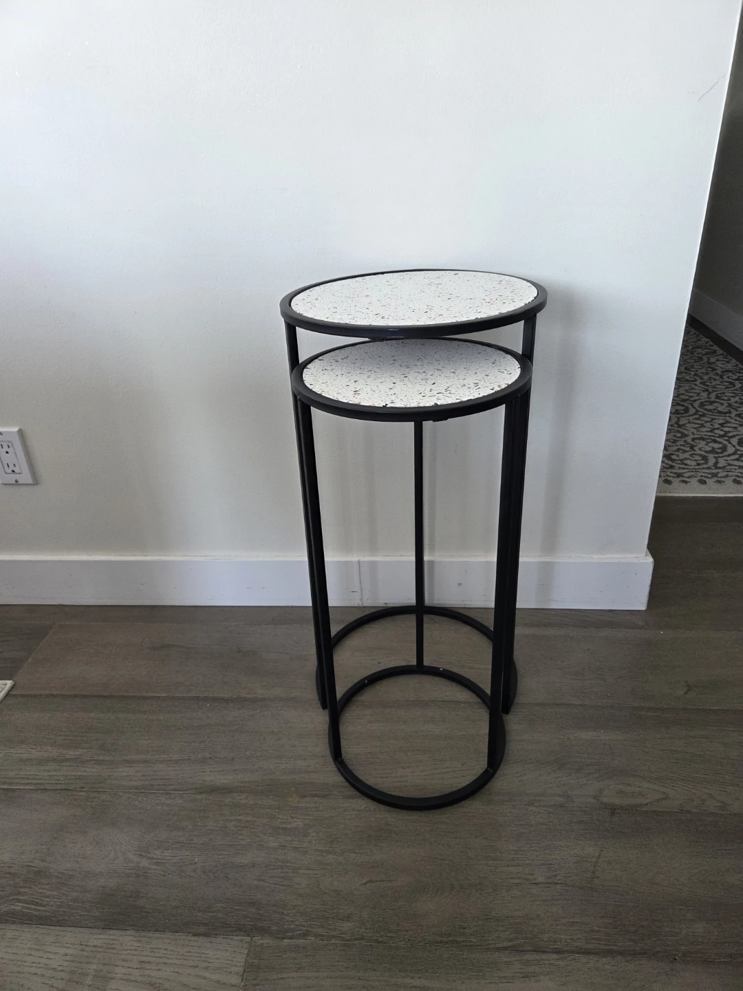 Nesting Side Tables with Terrazzo Tops - photo 4