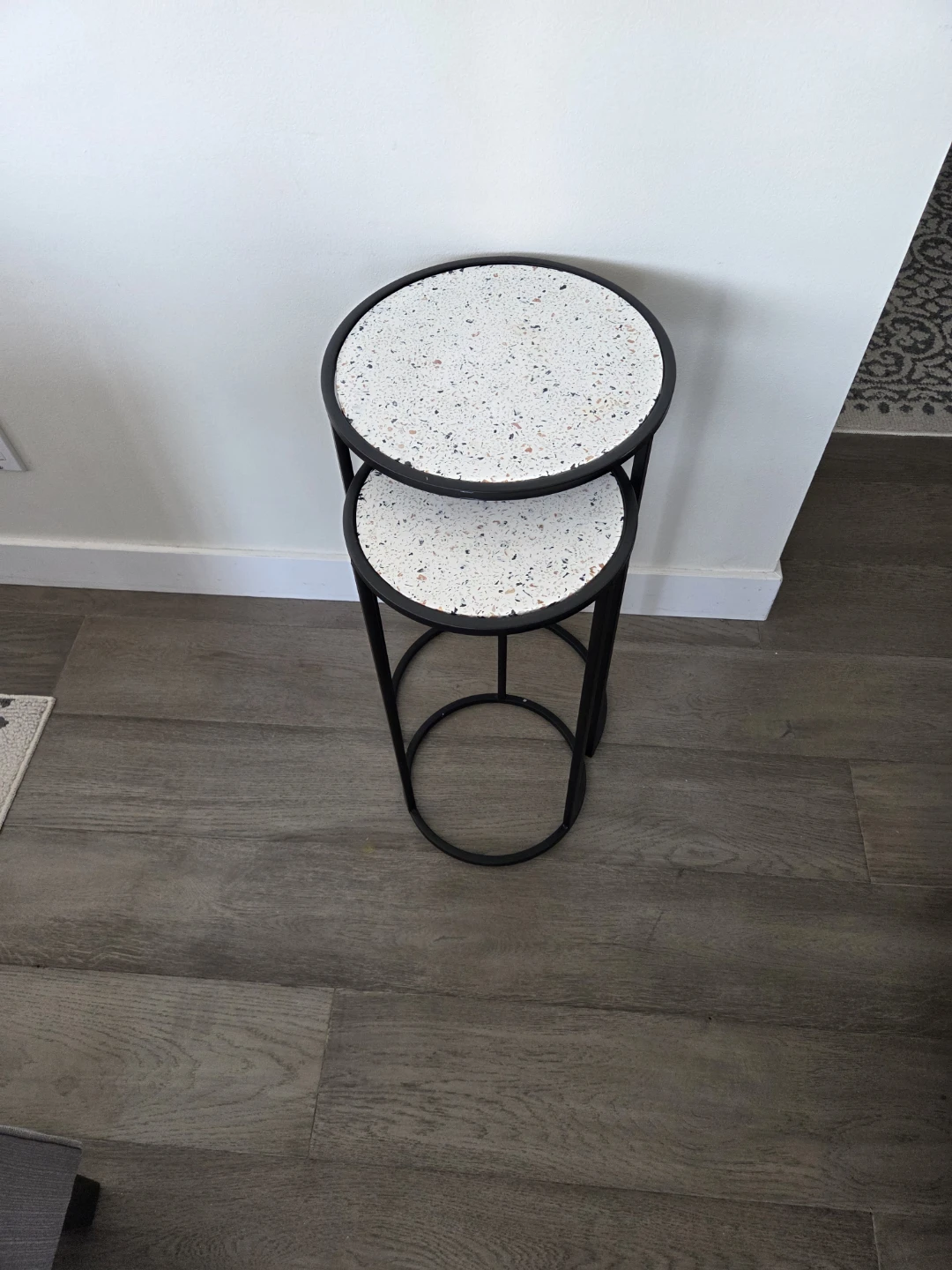 Nesting Side Tables with Terrazzo Tops - photo 5