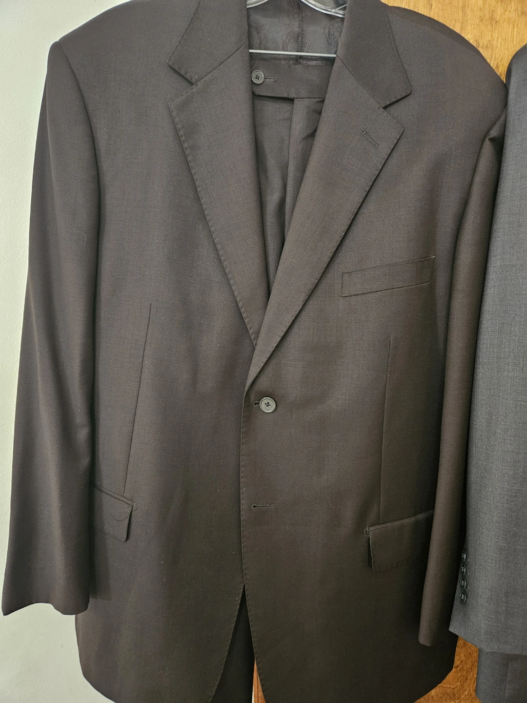 2 made in italy valentini suits . 46 regular - photo 3