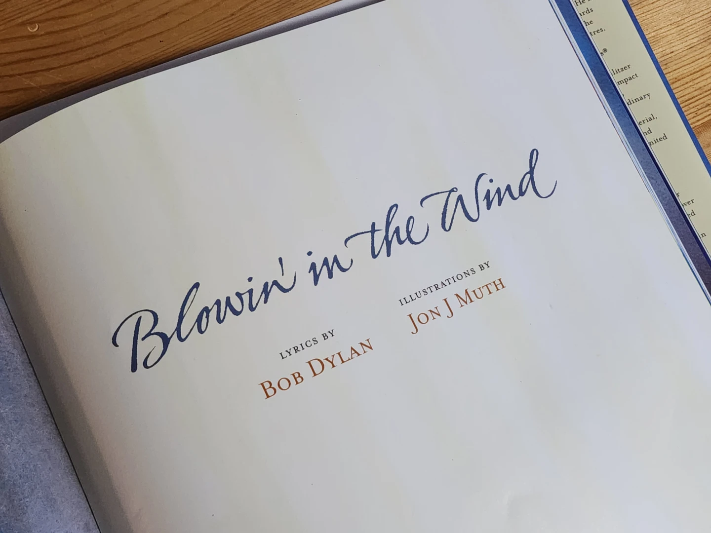 Blowin' in the Wind - Bob Dylan Picture Book - photo 3