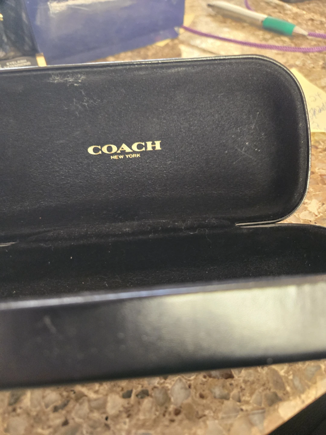 Coach New York Eyeglasses Case