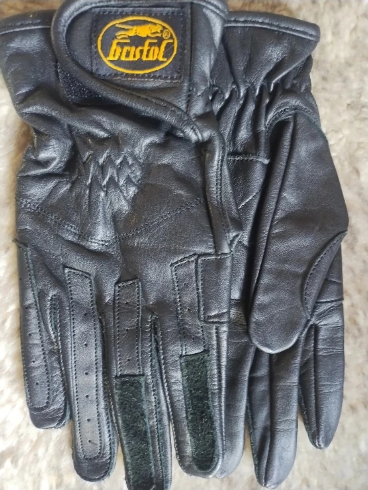 Bristol Riding Gloves - XS - Black Leather - photo 3