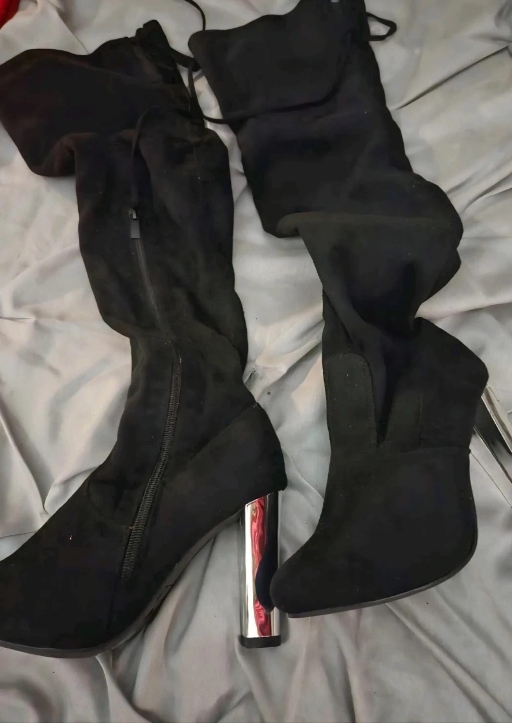 Brand New Black  High  Dress Boots - photo 3