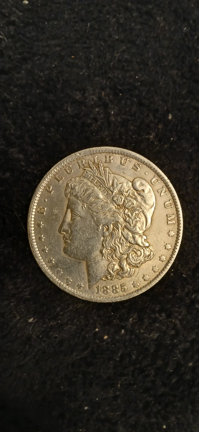 1886 Morgan Silver Dollar - photo 2