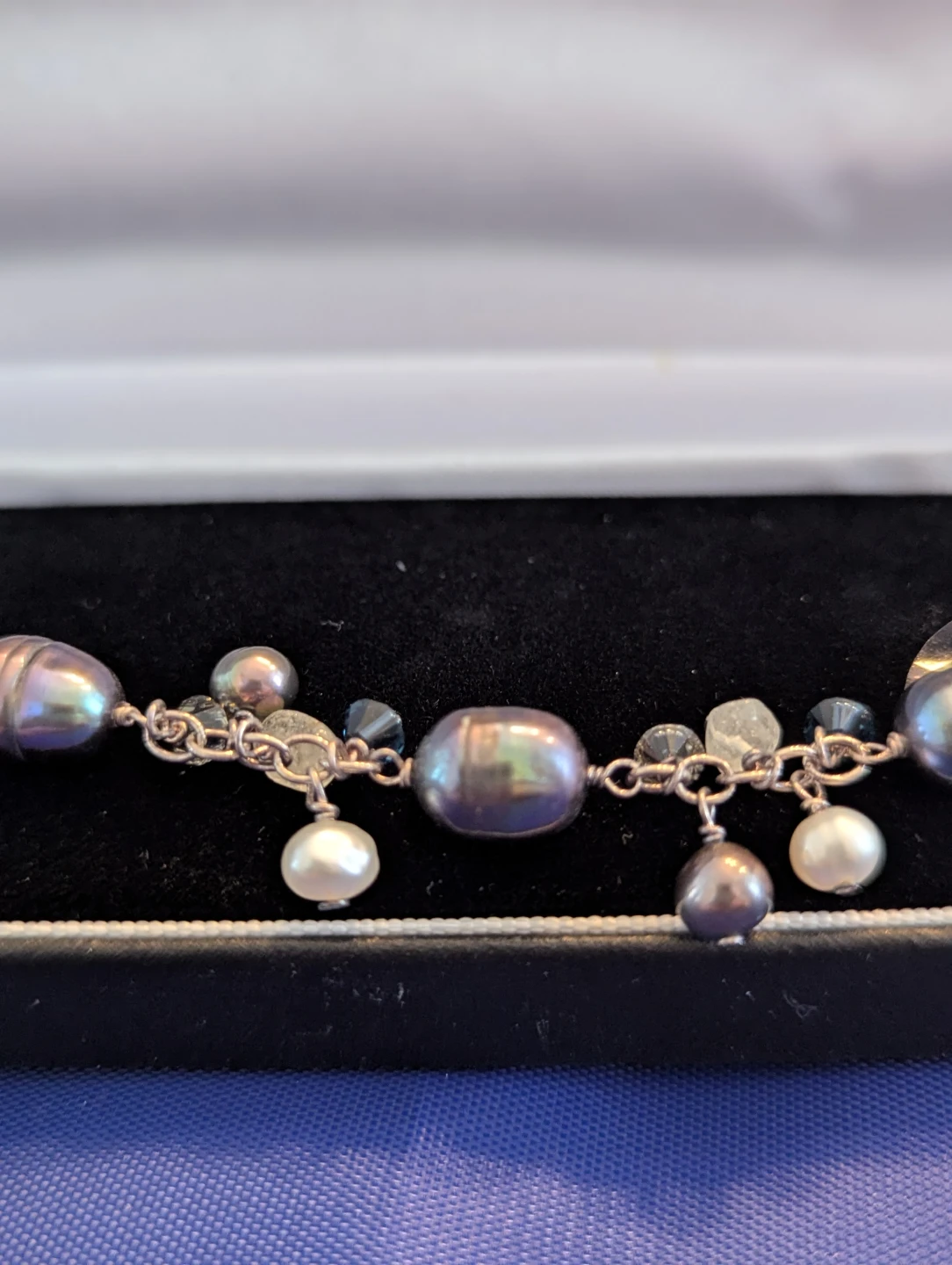Freshwater Pearl Sterling Silver Bracelet - photo 2