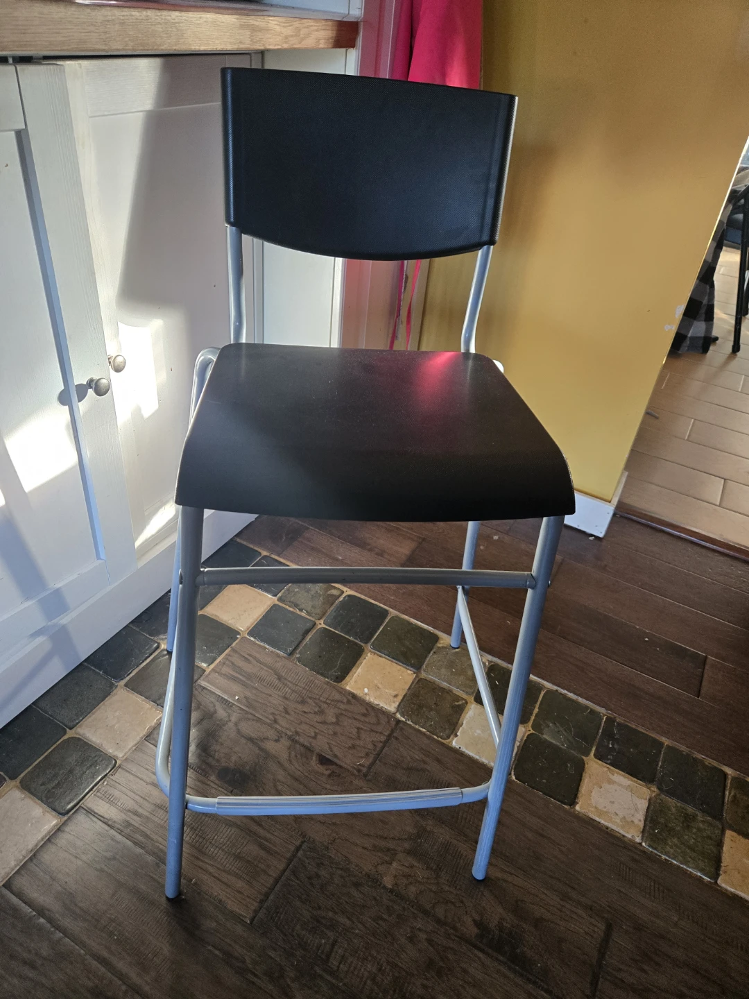 Black Bar Stool