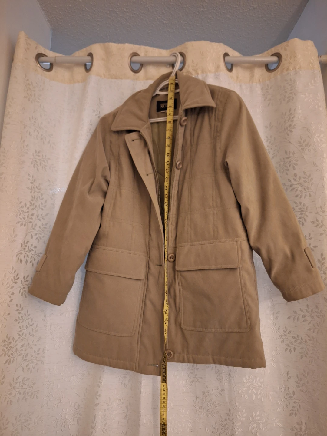 Nuage Collection Beige Coat Size S/P