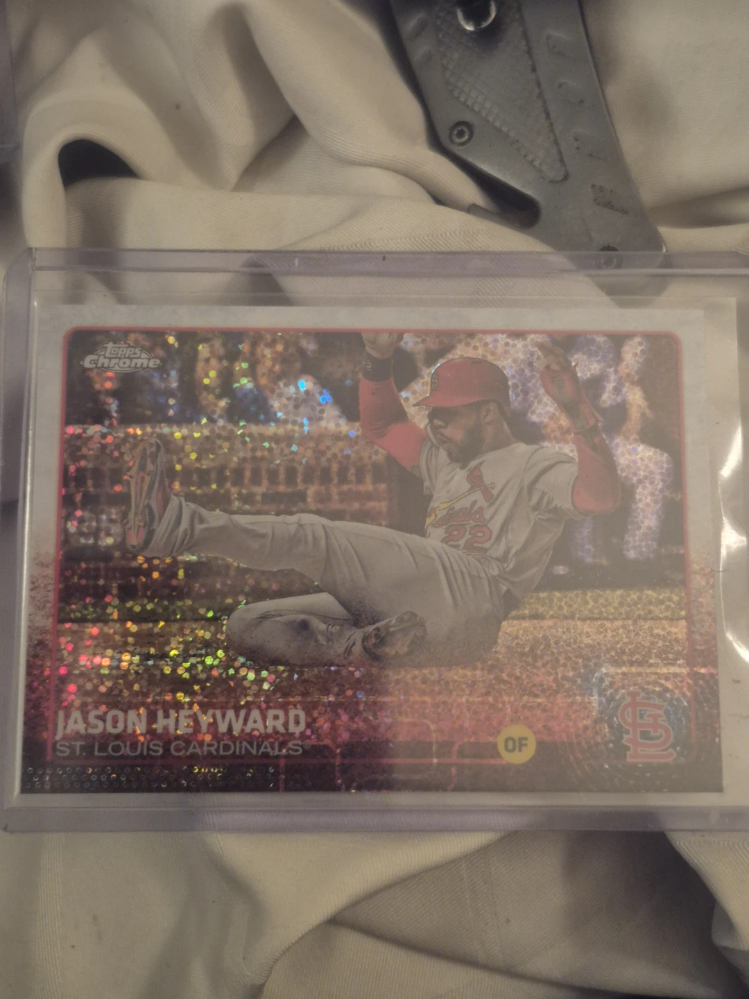 Topps Chrome Jason Heyward St. Louis Cardinals Baseball Card