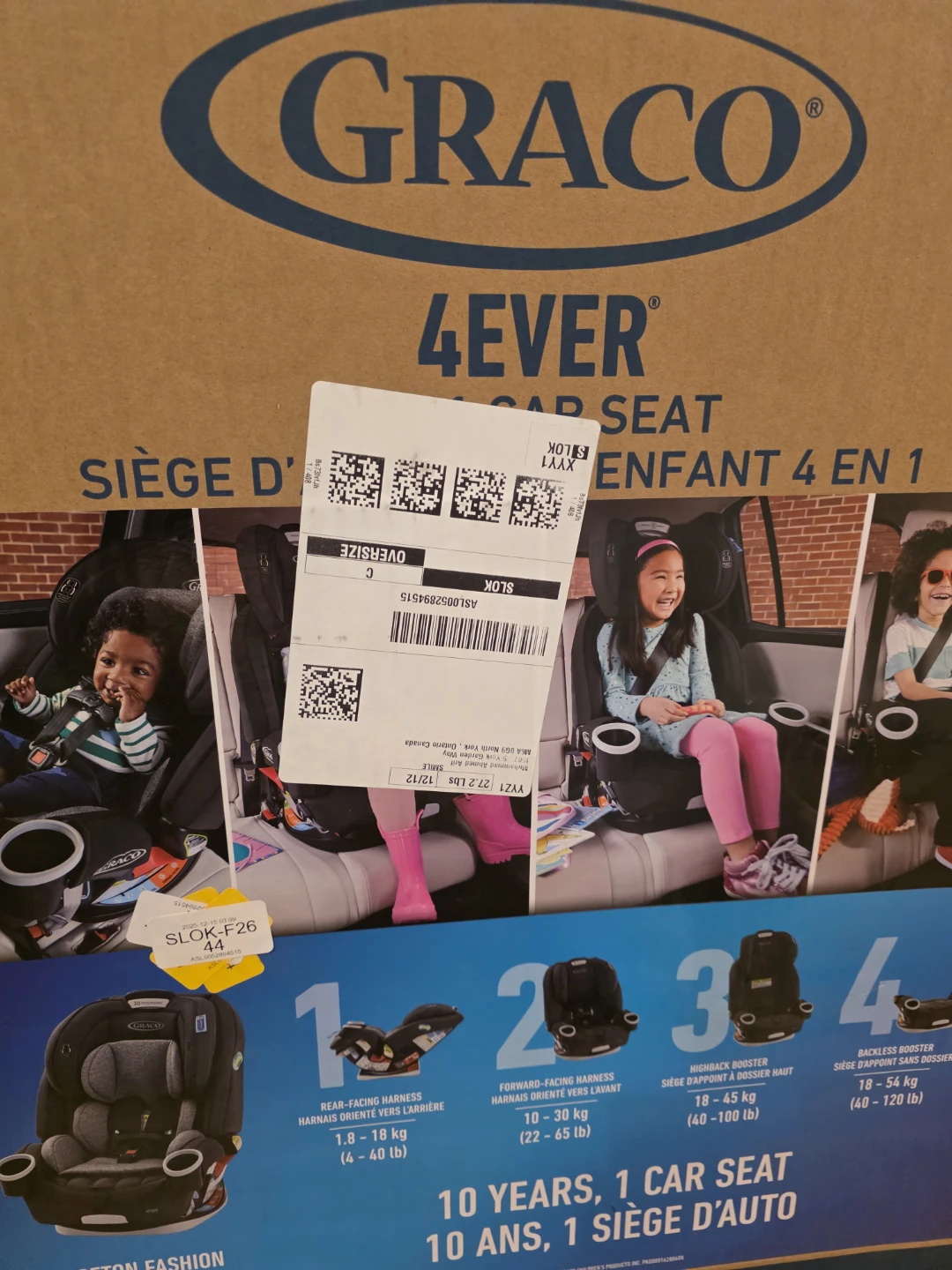 Graco 4Ever 4-in-1 Car Seat - New in Box! - photo 2