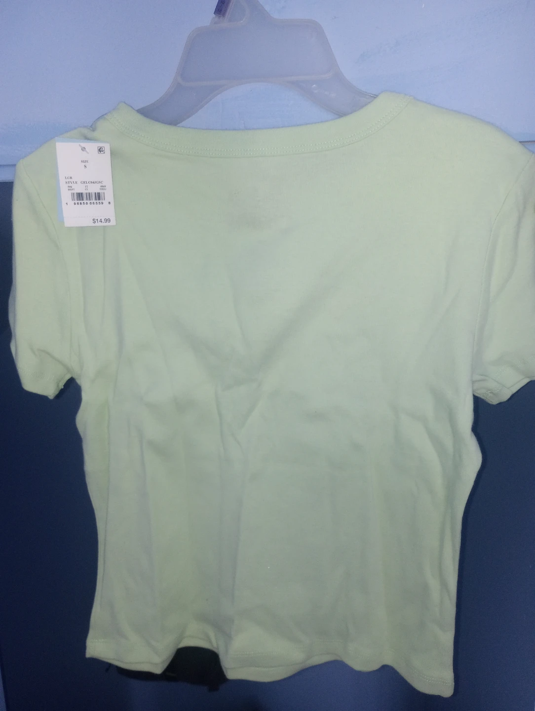 Girls' Green Graphic T-Shirt Size S