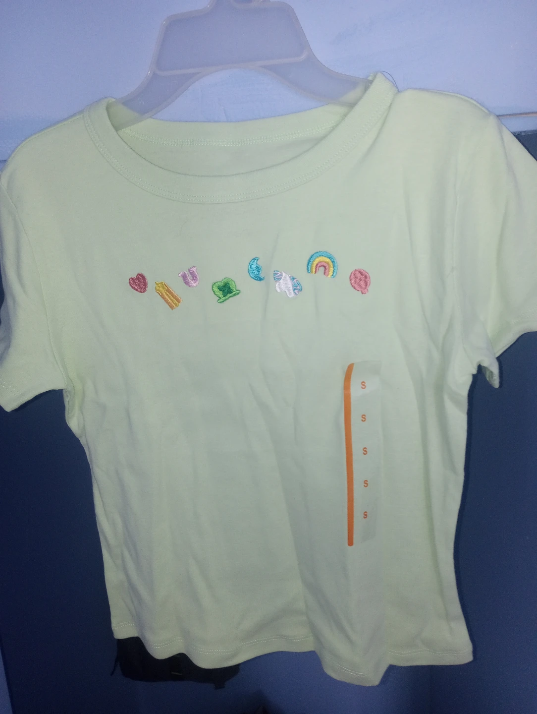 Girls' Green Graphic T-Shirt Size S - photo 2