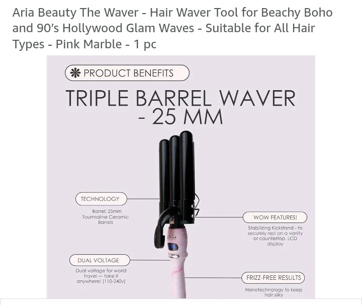 Aria Beauty The Waver - Hair Waver Tool - photo 3