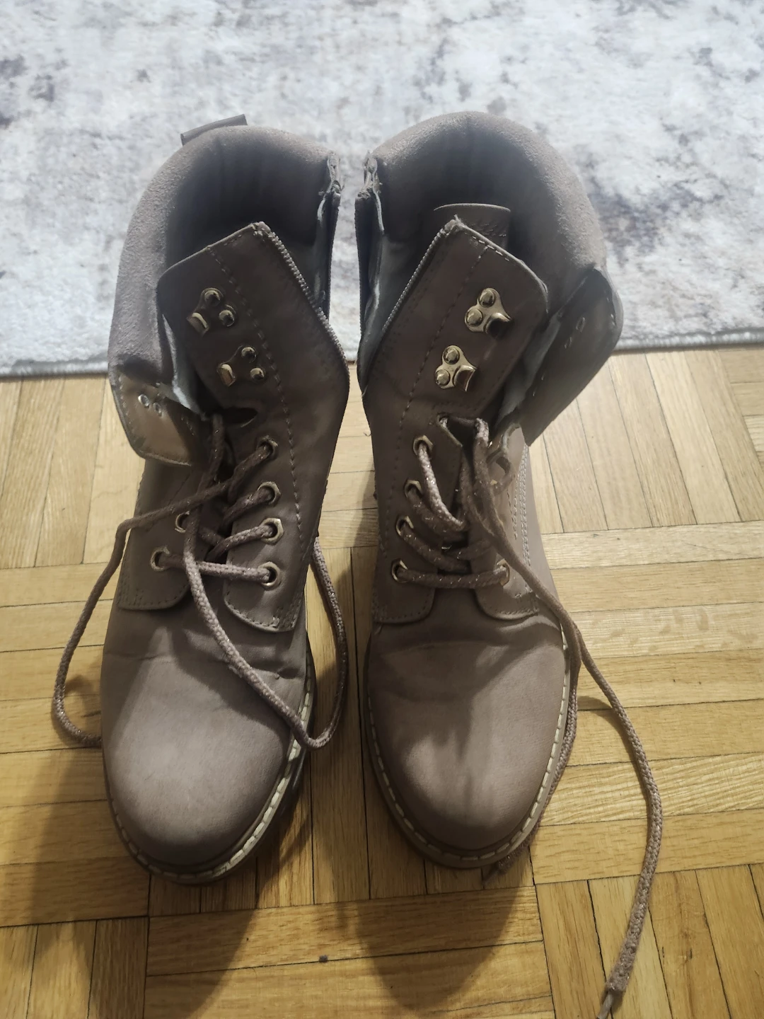 XS2 Lace-up Boots - Size 7